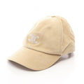 Celine Cap Triomphe Richelieu Corduroy Cotton Cap Hat