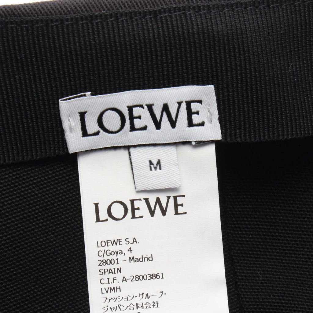 Loewe Cap Logo Embroidery Cotton Cap Hat — view 4