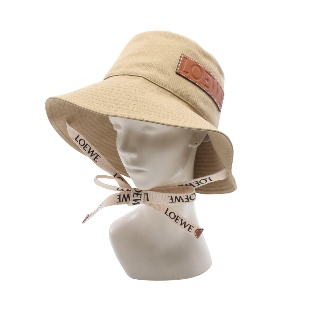 Loewe Hat Fisherman Cotton Leather Hat