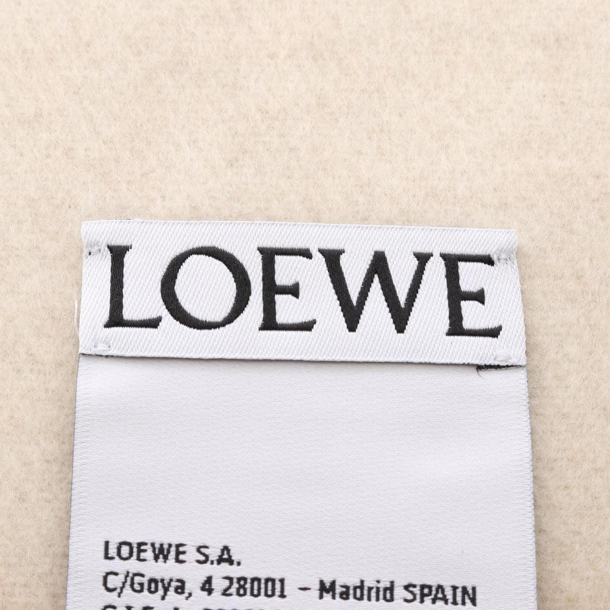 Loewe Scarf Anagram Mufflers — view 2