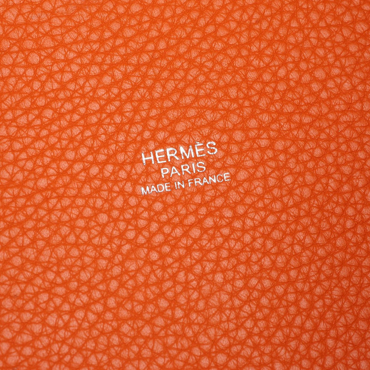 Hermes Handbag Picotin PM Orange Leather — view 4
