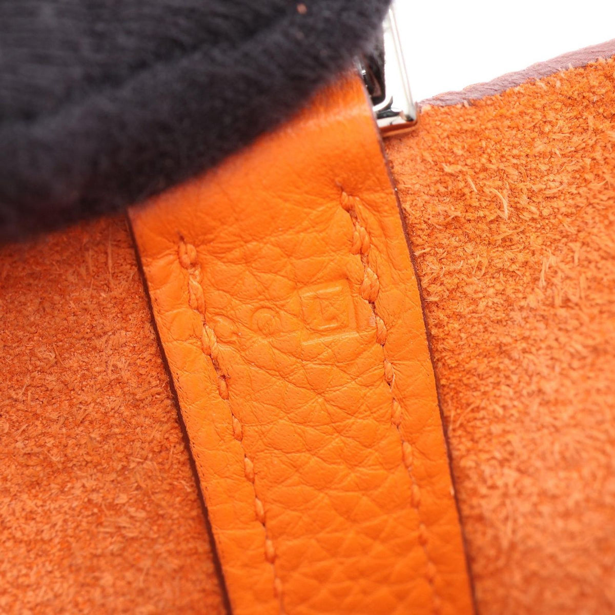 Hermes Handbag Picotin PM Orange Leather — view 5