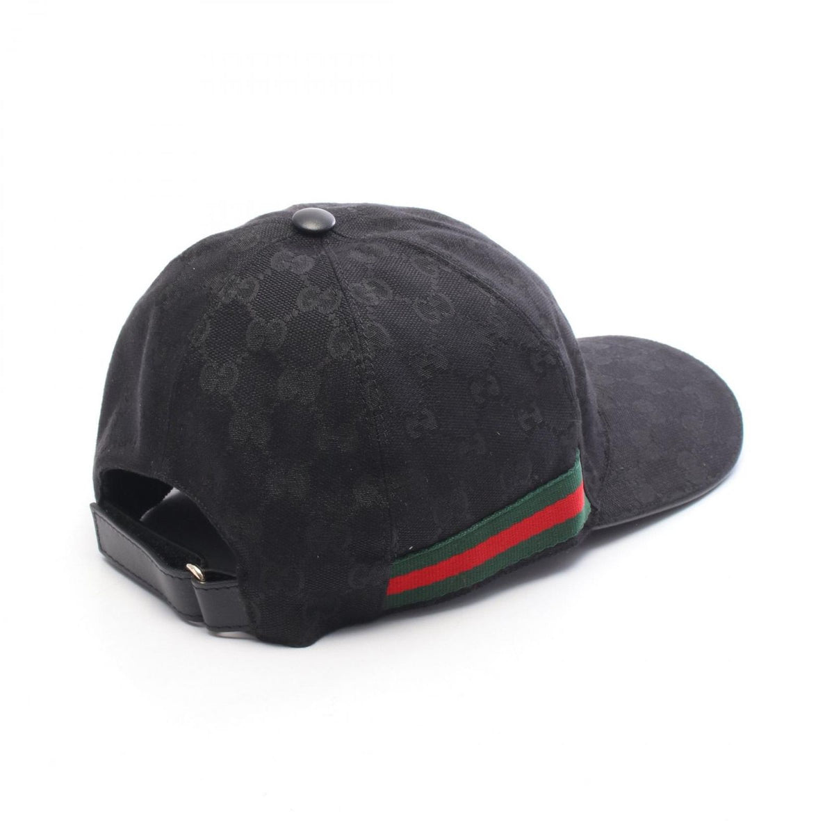 Gucci Cap GG Canvas Web Line Cap Hat — view 2