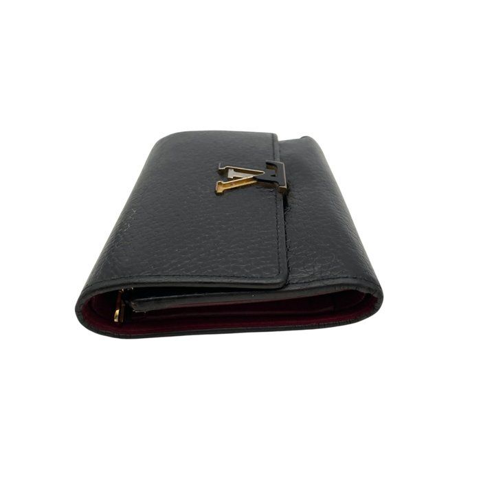 Louis Vuitton Portefeuille Capucines Compact Trifold Wallet Taurillon Leather — view 5