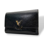 Louis Vuitton Portefeuille Capucines Compact Trifold Wallet Taurillon Leather
