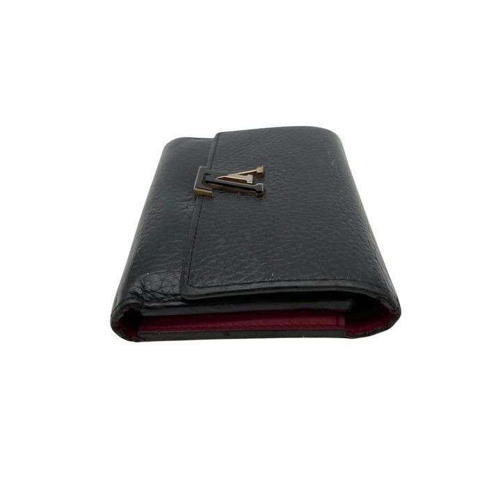 Louis Vuitton Portefeuille Capucines Compact Trifold Wallet Taurillon Leather — view 4