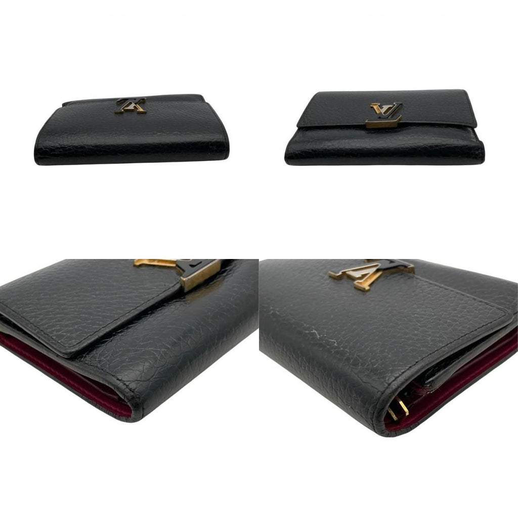 Louis Vuitton Portefeuille Capucines Compact Trifold Wallet Taurillon Leather — view 6