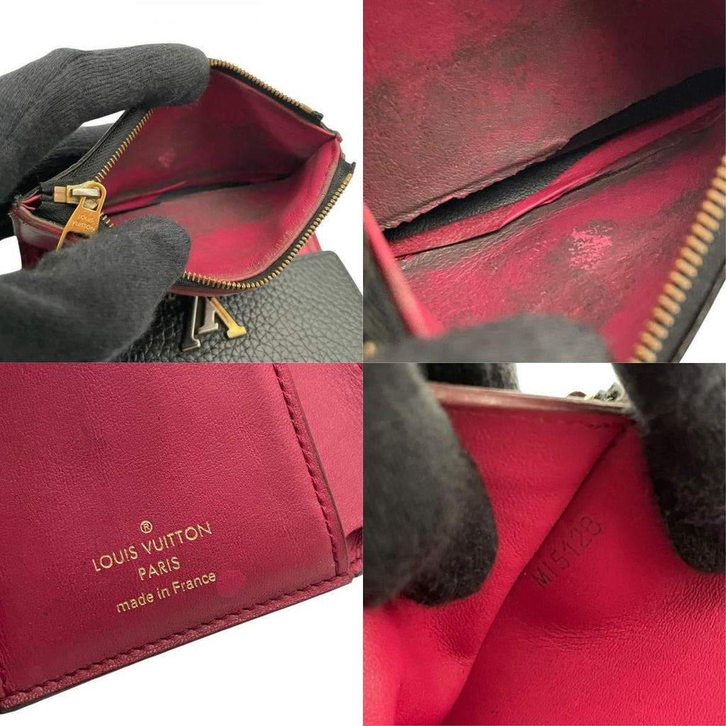 Louis Vuitton Portefeuille Capucines Compact Trifold Wallet Taurillon Leather — view 8