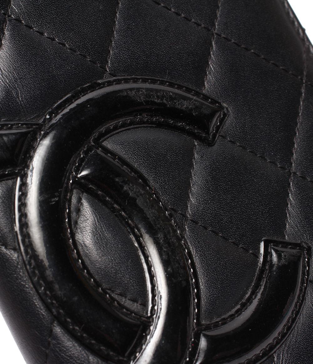 Chanel Wallet Silver Quilted Cambon Line — view 8