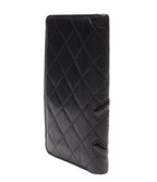 Chanel Wallet Silver Quilted Cambon Line — view 2