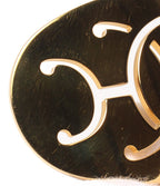 Hermes Buckle Gold Double Shoulder Bag — view 7
