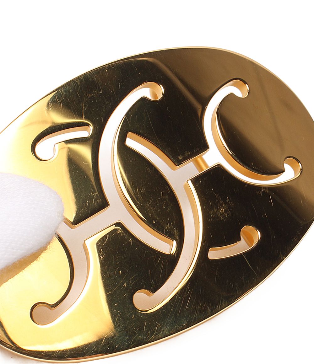 Hermes Buckle Gold Double Shoulder Bag — view 6