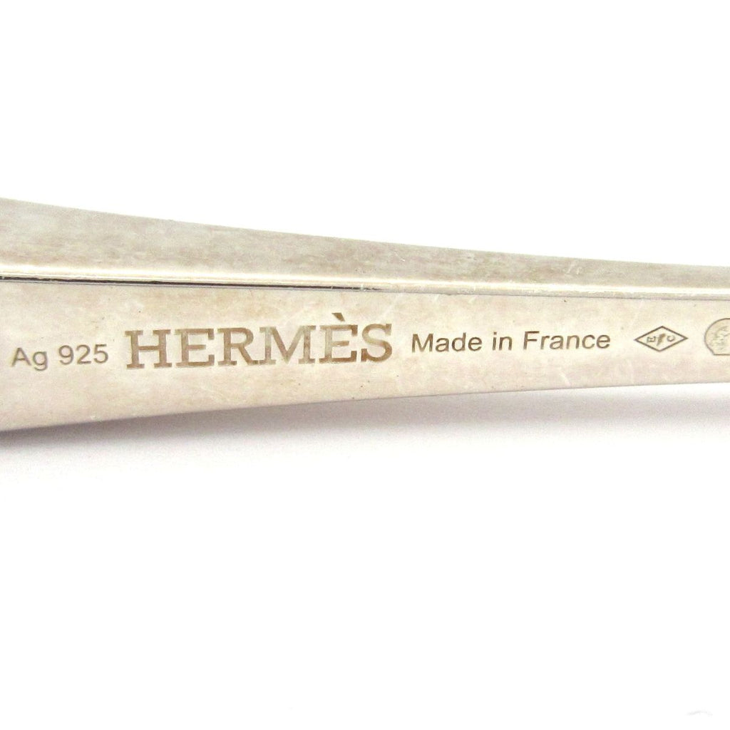 Hermes Necklace Clous de Forges Lariat Silver — view 4