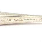 Hermes Necklace Clous de Forges Lariat Silver — view 4