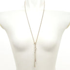Hermes Necklace Clous de Forges Lariat Silver — view 2