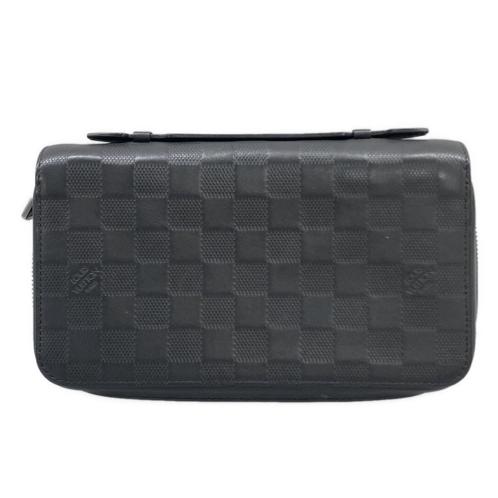 Louis Vuitton Wallet Damier Infini Zippy XL Onyx Leather