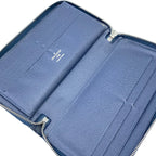 Louis Vuitton Wallet Epi Zippy Organizer NM Navy Leather Cowhide — view 3
