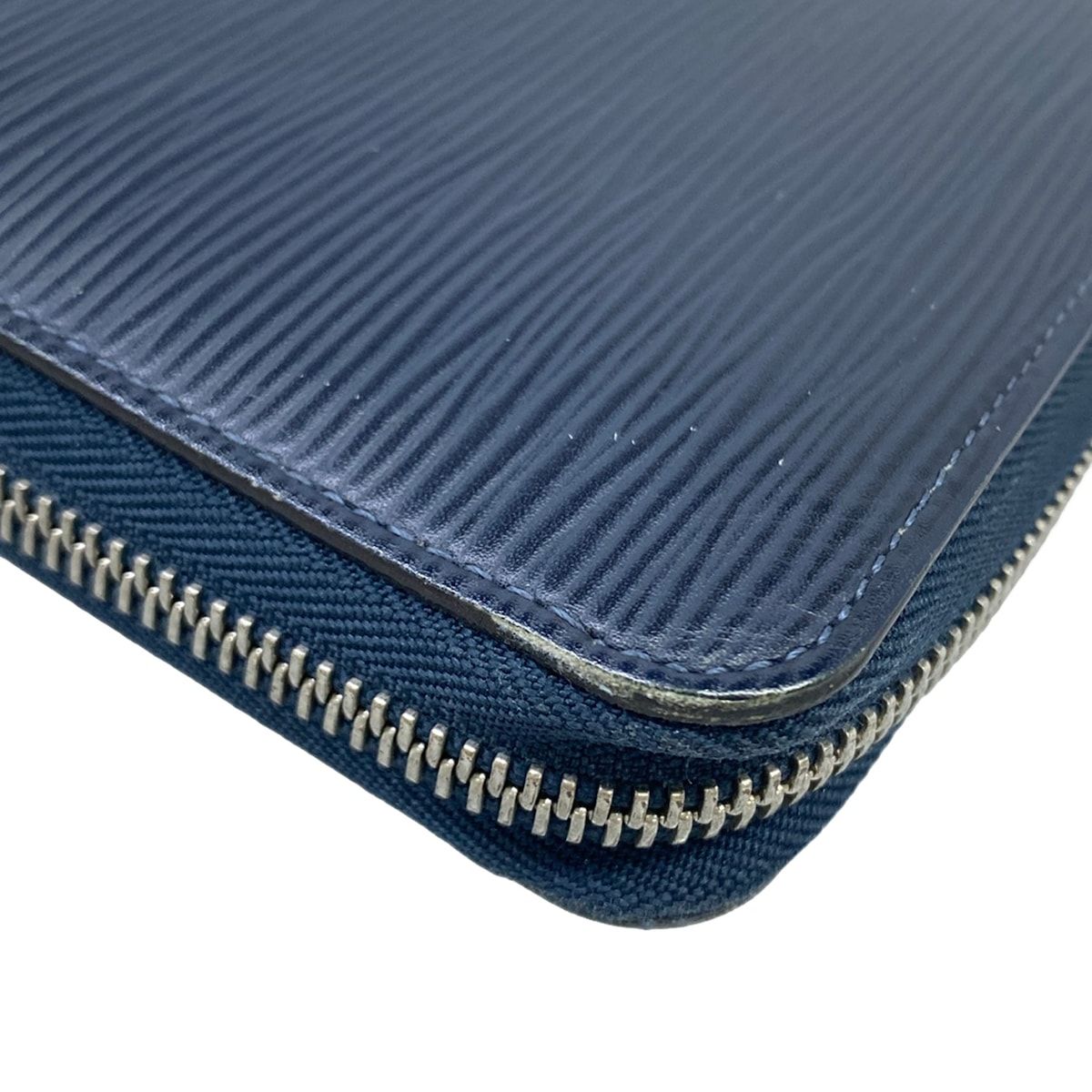Louis Vuitton Wallet Epi Zippy Organizer NM Navy Leather Cowhide — view 8