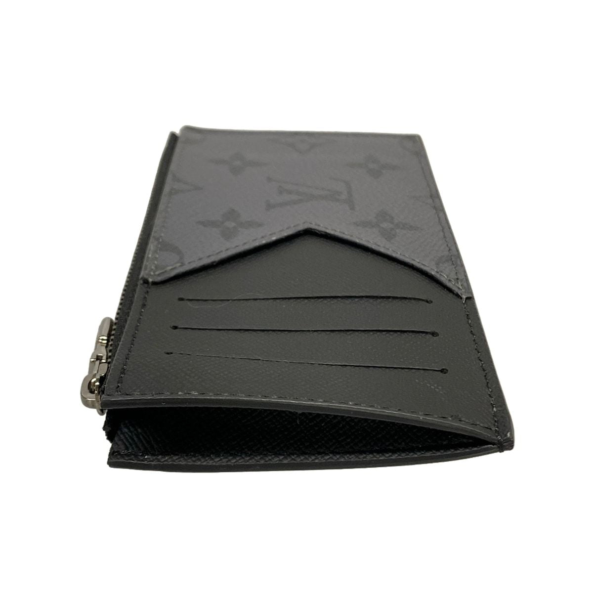 Louis Vuitton Monogram Eclipse Reverse Coin Card Holder — view 7