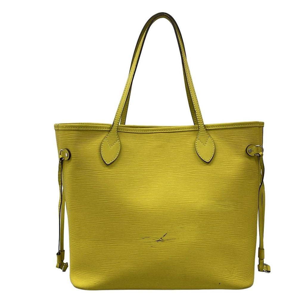Louis Vuitton Tote Bag Epi Neverfull MM Pistache Leather