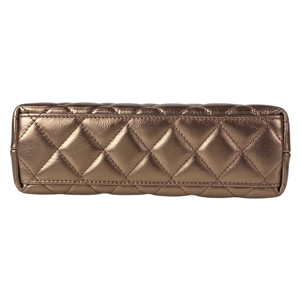 Chanel Shoulder Bag Quilted Mini Shopping Rose Gold — view 5