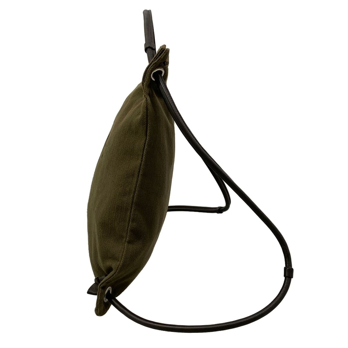 Hermes Backpack Marine Khaki Dark Brown — view 4