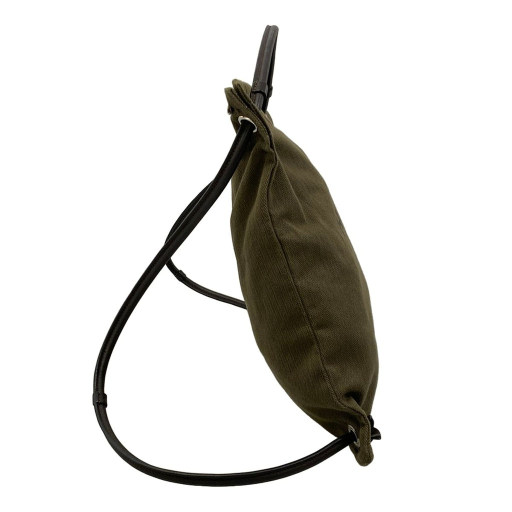 Hermes Backpack Marine Khaki Dark Brown — view 2