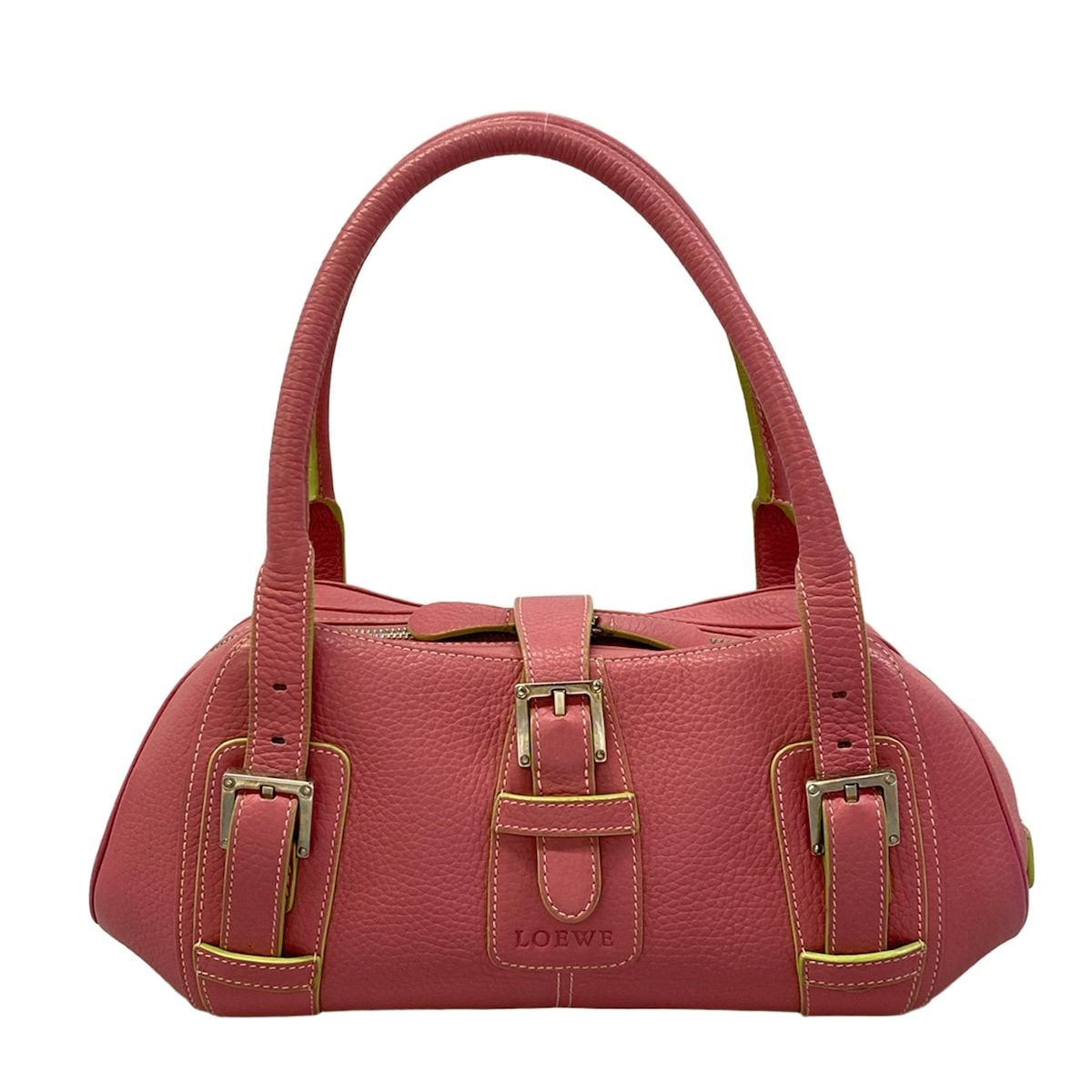 Loewe Handbag Senda Pink Leather