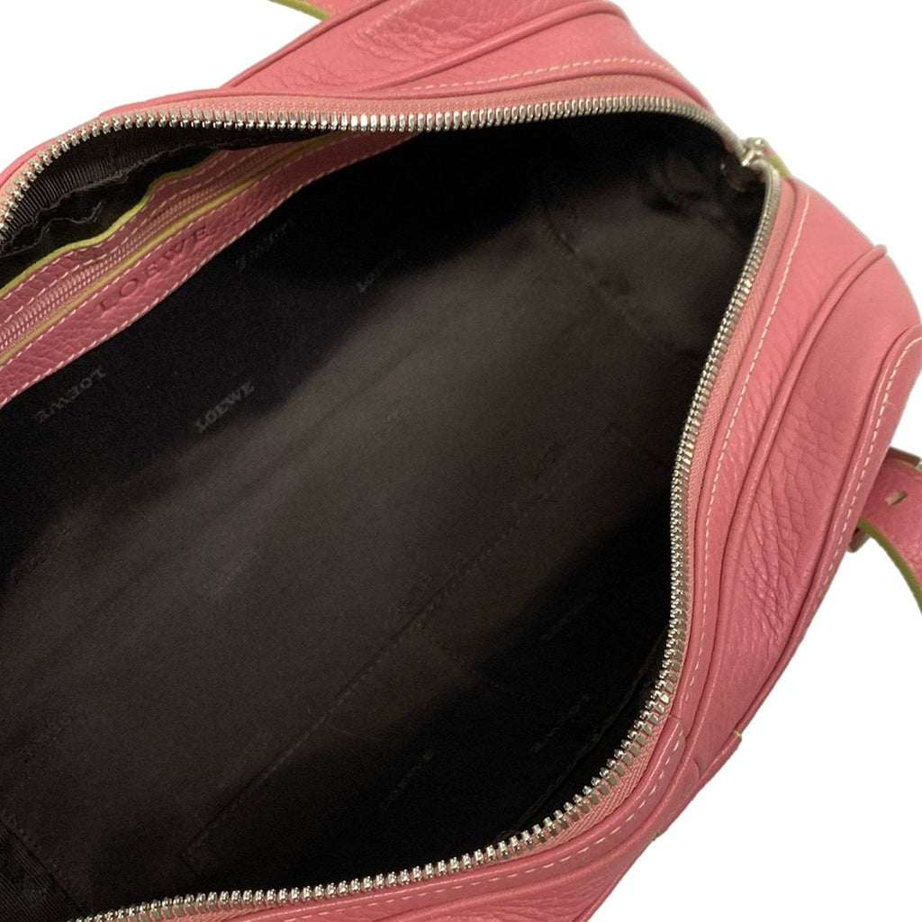 Loewe Handbag Senda Pink Leather — view 7