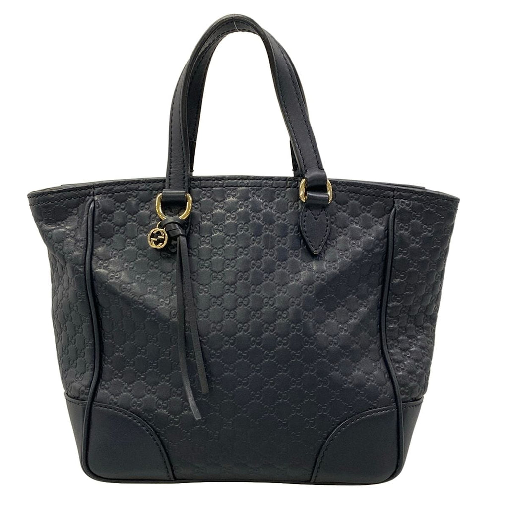 Gucci Handbag Bree Navy Leather
