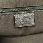 Gucci Shoulder Bag Sherry Beige Dark Brown Leather — view 8