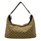 Gucci Shoulder Bag Sherry Beige Dark Brown Leather — view 3