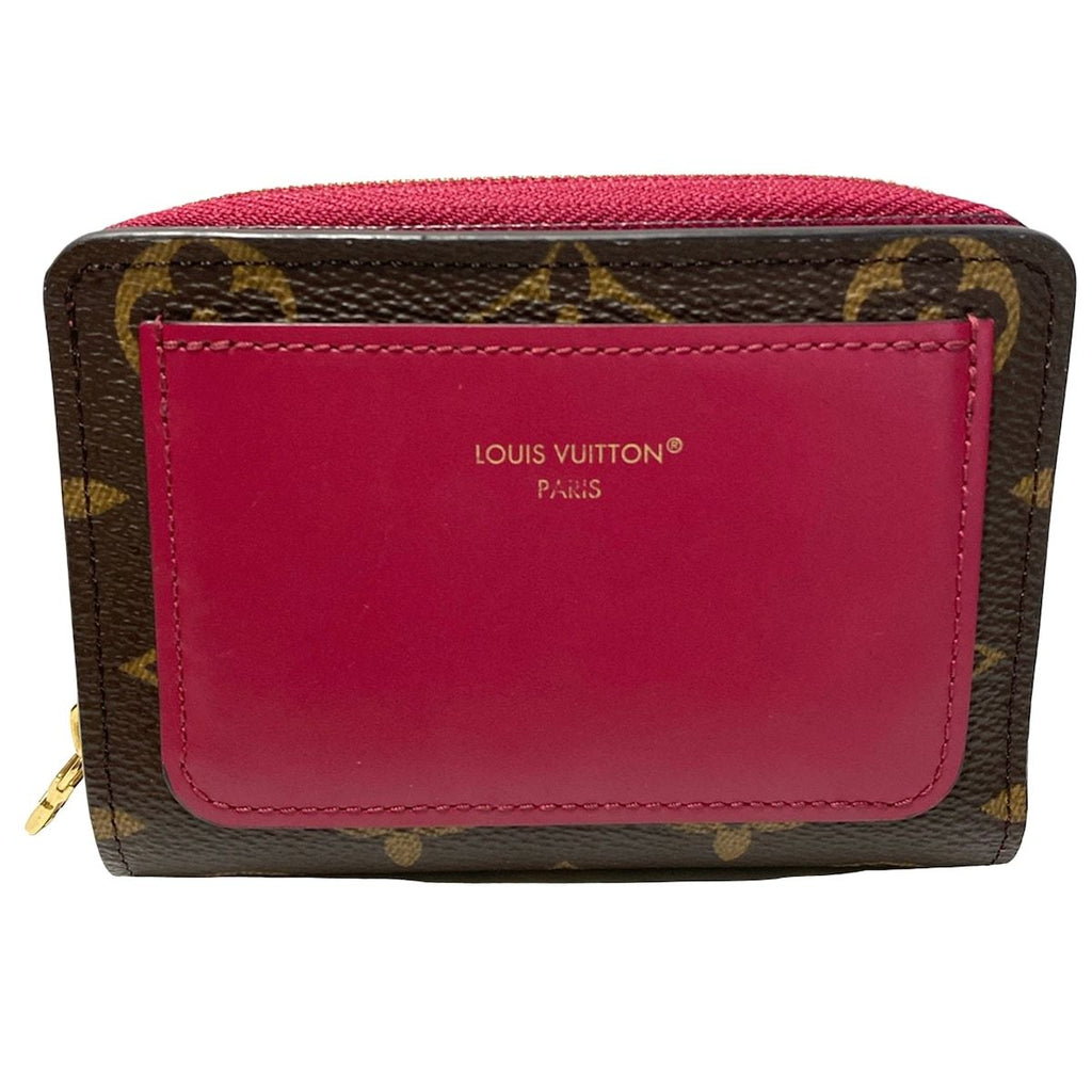 Louis Vuitton Bifold Wallet Monogram Portefeuille Lou Fuchsia — view 2