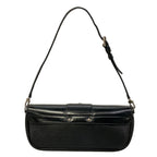 Louis Vuitton Shoulder Bag Epi Pochette Montaigne Noir Leather — view 3
