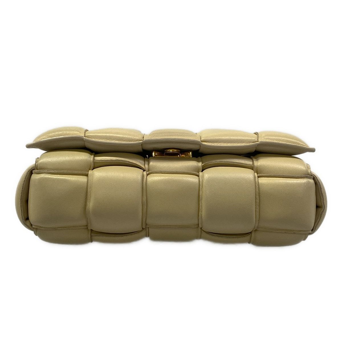 Bottega Veneta Shoulder Bag Padded Cassette Beige Leather — view 5