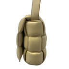 Bottega Veneta Shoulder Bag Padded Cassette Beige Leather — view 4