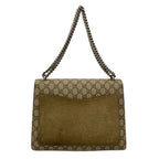 Gucci Shoulder Bag Dionysus Beige Dark Brown — view 3