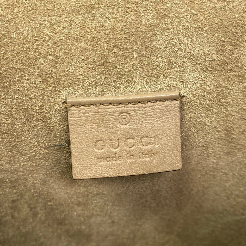 Gucci Shoulder Bag Dionysus Beige Dark Brown — view 8