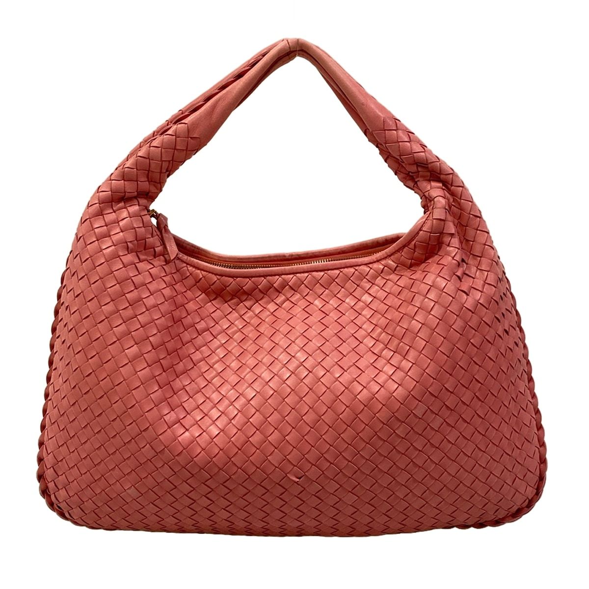 Bottega Veneta Handbag Intrecciato Pink Leather