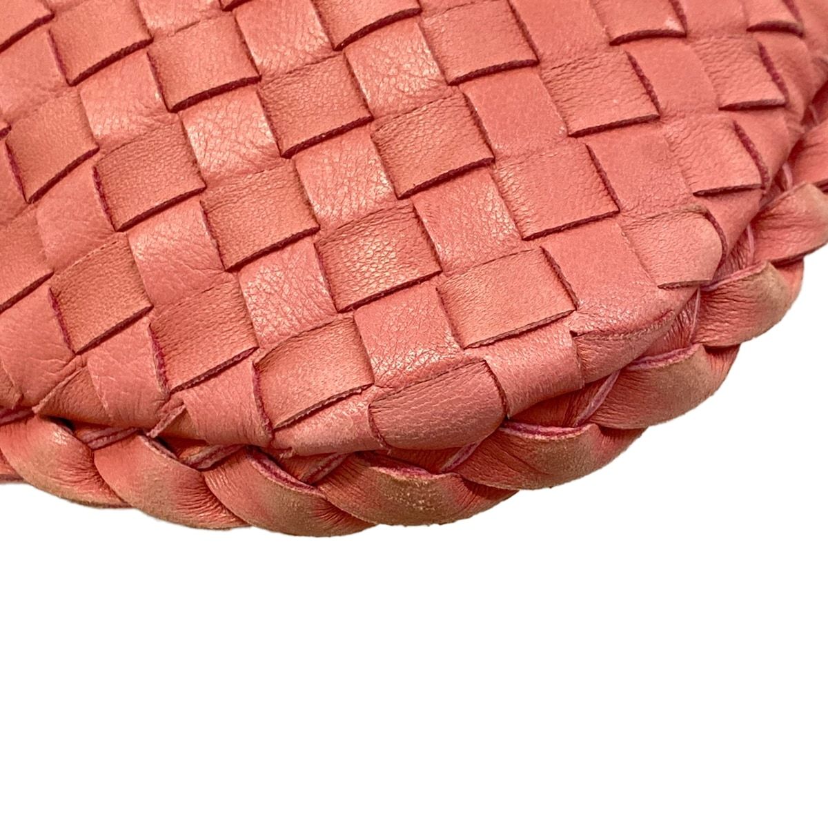 Bottega Veneta Handbag Intrecciato Pink Leather — view 6