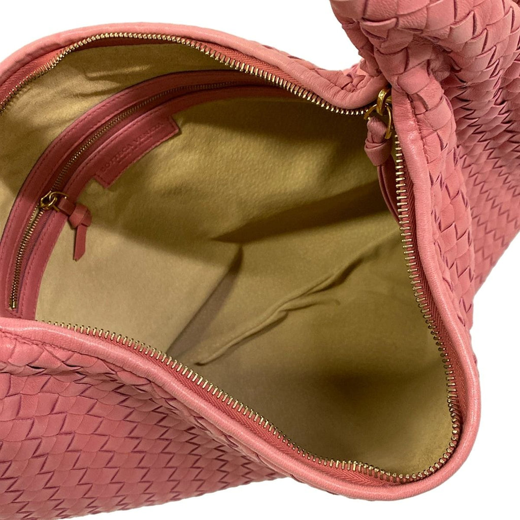 Bottega Veneta Handbag Intrecciato Pink Leather — view 7