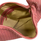 Bottega Veneta Handbag Intrecciato Pink Leather — view 7