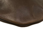 Hermes Shoulder Bag Kaka Wet Dark Brown Leather — view 6