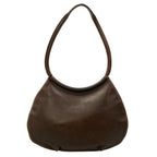 Hermes Shoulder Bag Kaka Wet Dark Brown Leather — view 3