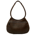 Hermes Shoulder Bag Kaka Wet Dark Brown Leather