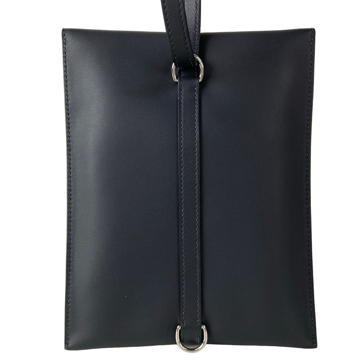 Hermes Shoulder Bag Glenan to Go Ardoise Silver — view 3