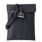Hermes Shoulder Bag Glenan to Go Ardoise Silver