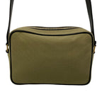 Saint Laurent Paris Shoulder Bag Camp Khaki Black Leather — view 3