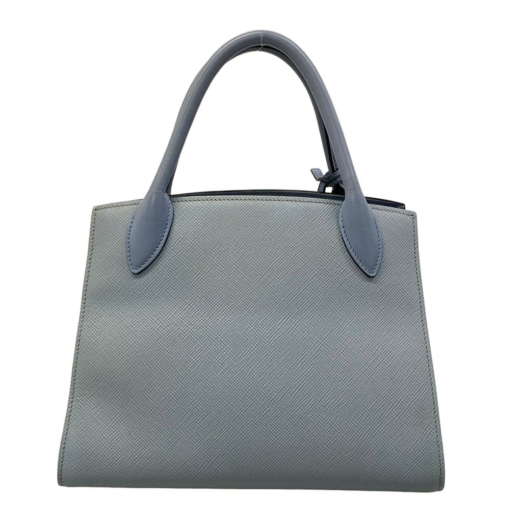 Prada Tote Bag Light Blue Leather — view 3