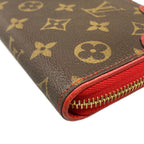 Louis Vuitton Wallet Monogram Zippy Retiro Cerise Leather — view 6